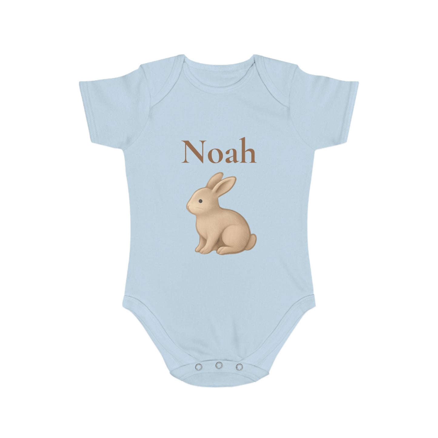 Bunny Personalised Baby Grow