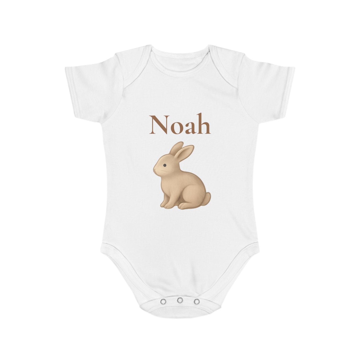 Bunny Personalised Baby Grow